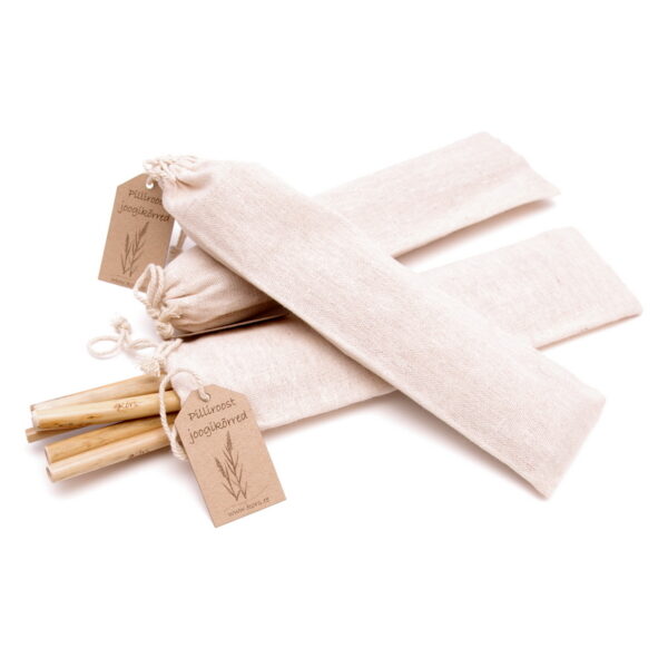 Pilliroost joogikõrred 17-23 CM, linases kotis.