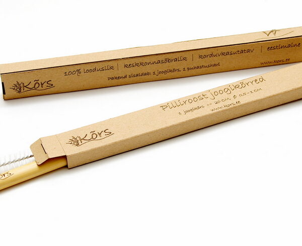 Pilliroost joogikõrs 1tk, karbis